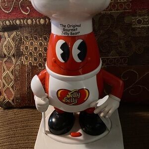 💋VINTAGE GOURMET JELLY BELLY BEAN DISPENSER 💋